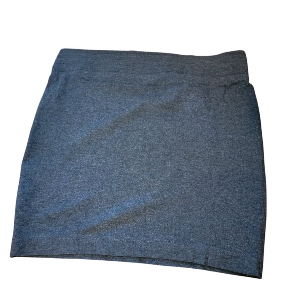 One5One Gray Knit Pull On Pencil Skirt